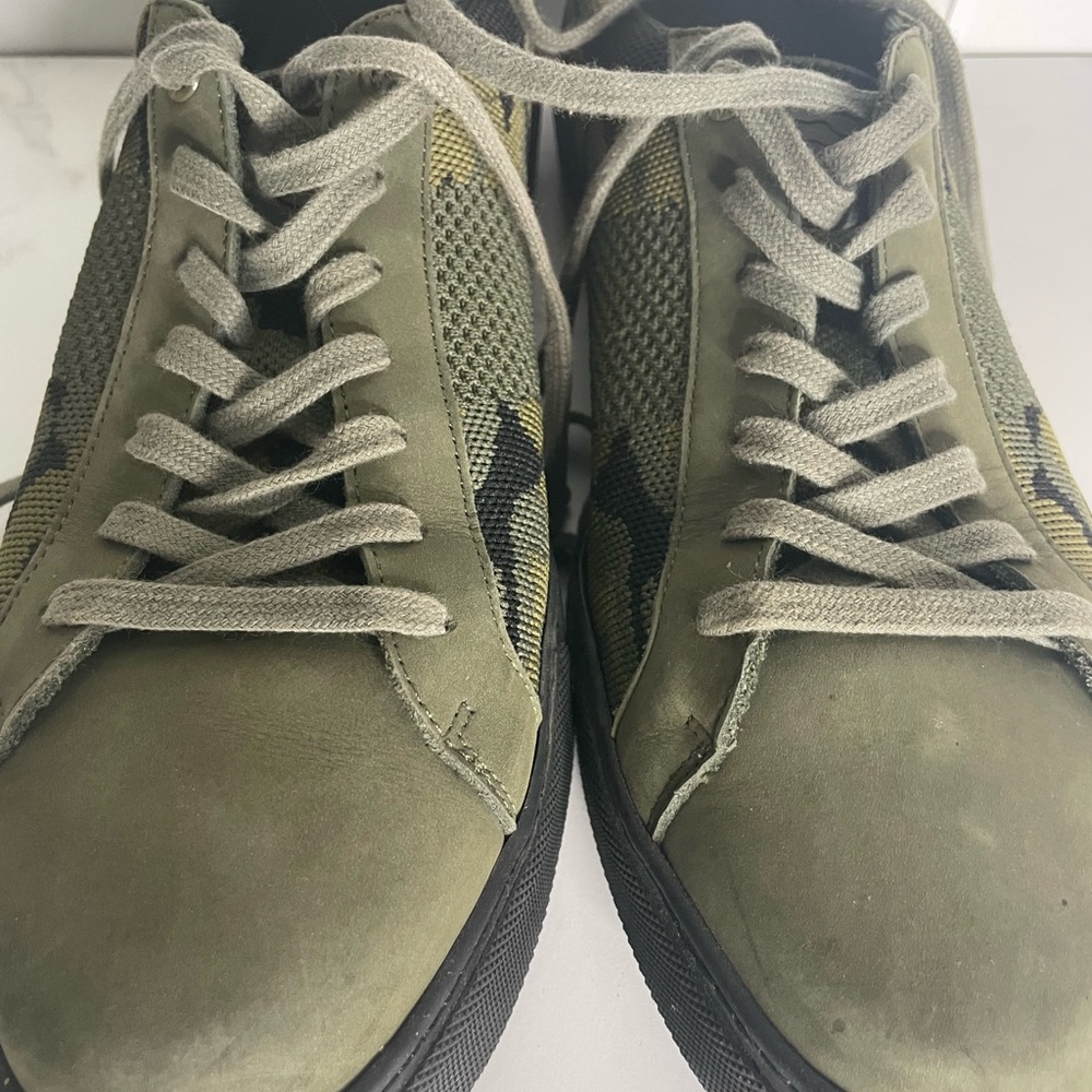 Greats Olive and Black Men’s Camouflage Sneakers: Size 12 - Picture 7 of 10